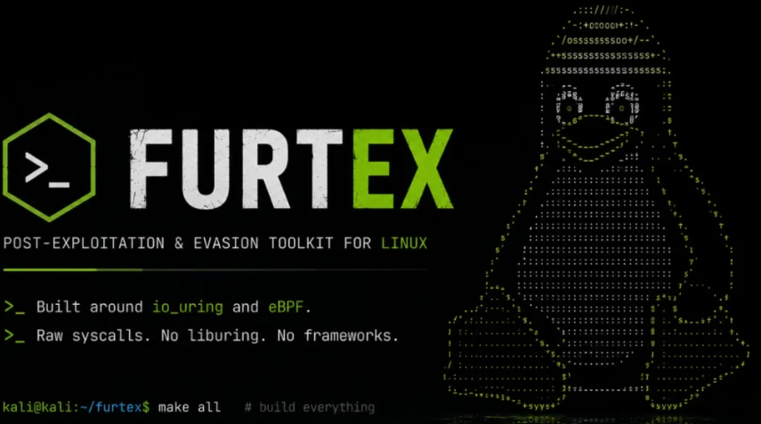 Furtex – ឧបករណ៍​សម្រាប់​លីនុច​សម្រាប់​ការ​កេងប្រវ័ញ្ច​ក្រោយ​ការ​វាយប្រហារ និង​ការ​គេច​វេស​សម្រាប់​អ្នកស្រាវជ្រាវ​សន្តិសុខ និង​ក្រុម​ប្រឆាំង​ភេរវកម្ម